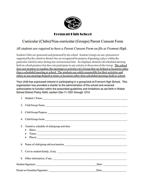 PDF Consent Form