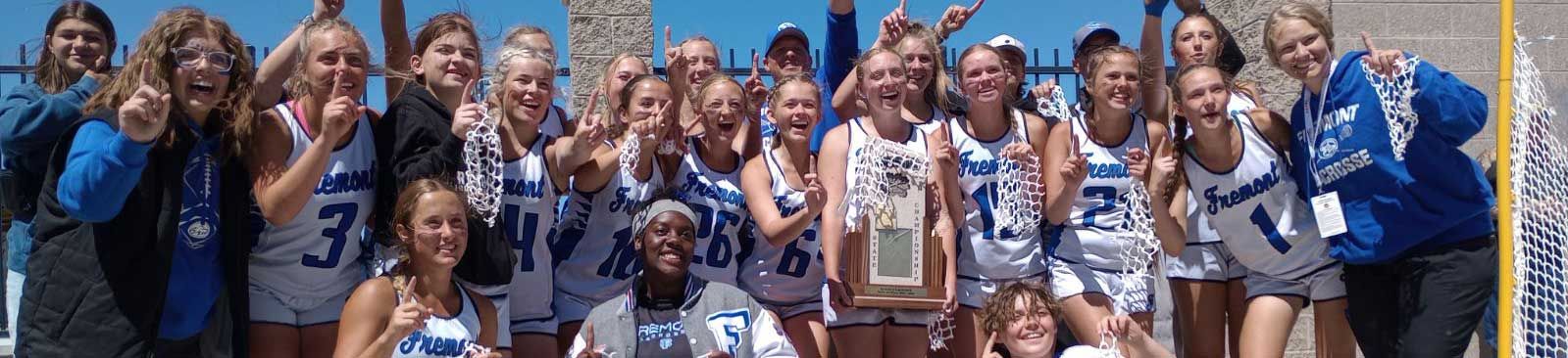 girls lacrosse 6A state champs