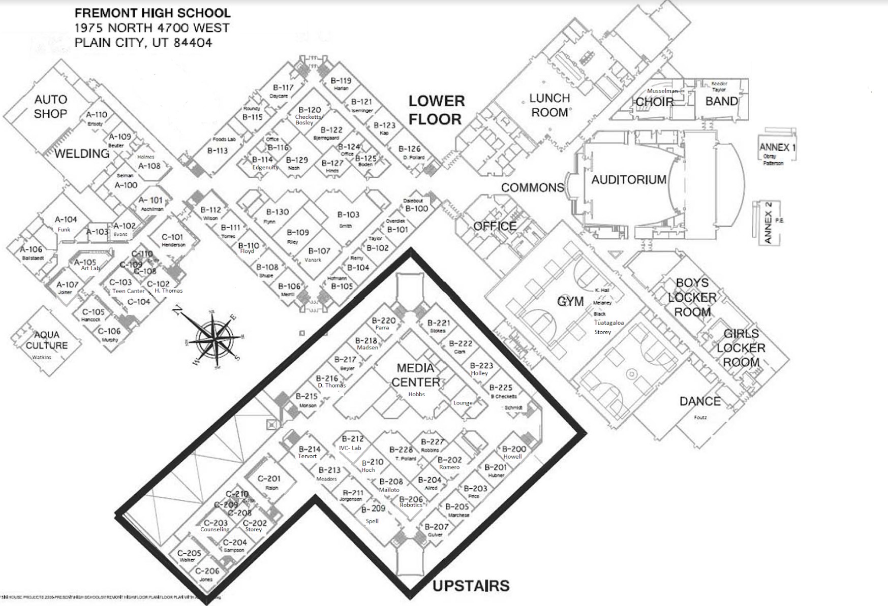 Fremont School Map 24-25